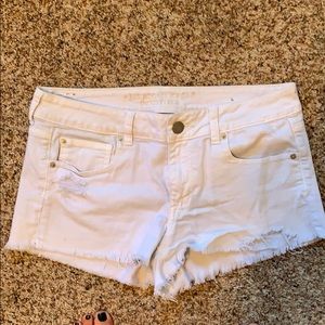 White shorts from American Eagle